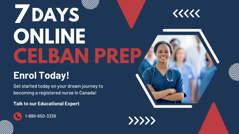 CELBAN 7 Days Rapid Course of Test Preparation