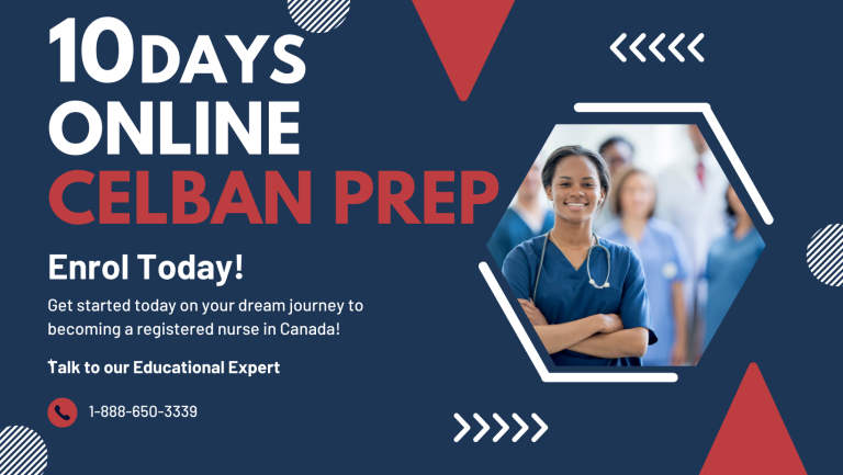 CELBAN 10 Days Rapid Intense Course of Test Preparation