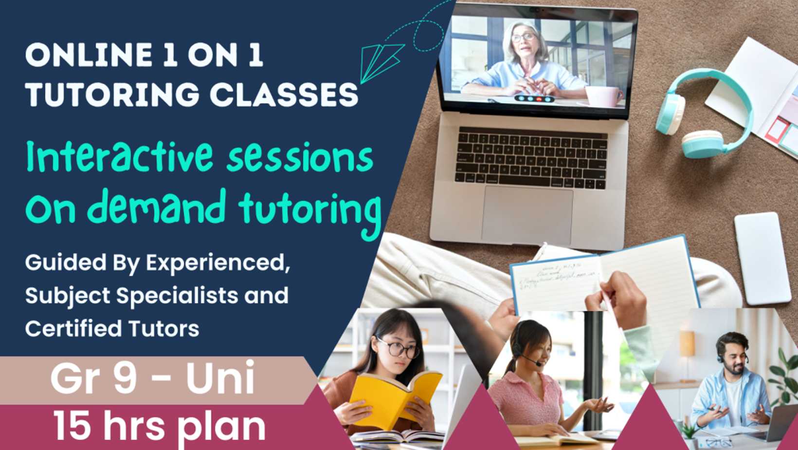 Gr 9 – Uni Tutoring 10 Hours Plan