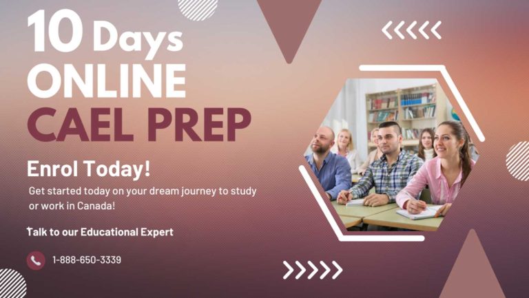 CAEL 10 Days Preparation course